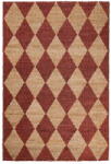 Flair Rugs Теракотена ръчно изработена пътека със смес от юта 60x230 cm Effie Diamond - Flair Rugs (503119380203)