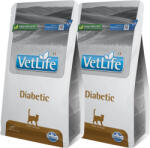 Vet Life Vet Life Natural Diet Cat Diabetic 2x2kg