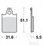 TRW Első fékbetét Trw MCB651EC