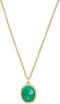 Tchibo - Nyaklánc zöld üvegkristállyal - zöld