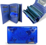 Jennifer Jones Női Bőr Pénztárca 5261-14 Kék Pillangó (19932255)