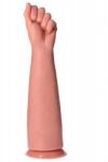 Toyz4Lovers Dildo Anal Fisting Sugarloaf cu Ventuza, PVC, Natural, 38 cm Dildo