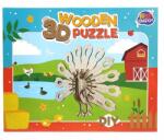  Fa 3D puzzle Páva 3D Puzzle Kreatív Készlet (3013148)