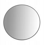 Homla Elora tükör kerek 80x80 cm, fekete kerettel (222051)