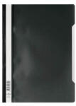 DURABLE Gyorsfűző PVC Durable A/4 áttetsző előlap fekete (257301)