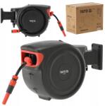 TOYA Kerti Tömlő Automata Feltekerhető 15M Falra Szerelhető Dob 1/2COLOS YT90100 (YT-90100)