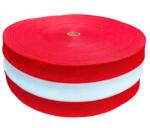 Paper-tech Figyelmeztető Szalag LDC textil fehér-piros 100m (PT-3001)