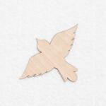  Fa Madár Óvodába, Festéshez, 14X10 CM (DROB_3)