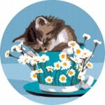 Twoje Hobby Festés számok szerint kerek Cica és margaréta (5906088372273)