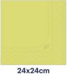 Tork Koktélszalvéta tissue 2 rétegű "lime" 24x24 cm 200 lap/csomag - Tork