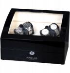 Apollo Rotomat Apollo 4 +6 Premium Since 1973 karóra (AL-1012S BK-WL)