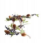 Homla Tundra girland tobozokkal és galagonyával 120 cm Homla (242112)