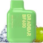 Zovoo Tigara Green Apple Ice Dragbar BF600 Zovoo 600 puffuri 20mg/ml (6941817519726)