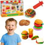 Happy Kiddo Gyurma gyurmakészítő gép sütemény gyurma plasztilin Burger (greg34t343)