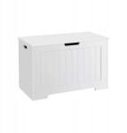 Vasagle Reta tárolós komód fehér (LHS11WT)