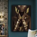 Schuller Valencia Tablou de perete decorativ Sombra y oro, 80x120cm (SV-968373)