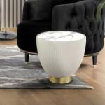 Schuller Valencia Masuta laterala design modern Candy alb/alama 47cm (SV-745420) Masa de cafea