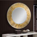 Schuller Valencia Oglinda decorativa AURORA ROUND 100cm, auriu SV-593375 (SV-593375)