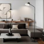Schuller Lampadar/Lampa de podea LED design modern Esino negru (SV-215732)