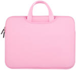  Geanta universala laptop 15.6 inch, Waterproof, Neopren, Roz (9145576261316) Geanta, rucsac laptop