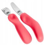 Nana's Manners Nanas Manners Etap 3 Pink Evőeszköz készlet kés villa 3-9 éveseknek (STG3 PIK)