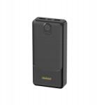 Dudao Powerbank Dudao K10 10000mAh 2.4A 2 x Usb-a fekete (K10)