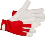 Strend Pro Manusi piele de capra, bumbac, imblanite, rosu si alb, marimea 10/XL, Strend Pro Marvic (3134265)
