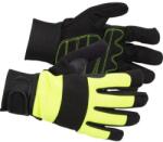 Strend Pro Manusi piele sintetica, spandex, intarite, negru si galben, marimea 09/L, Strend Pro Zarso (3134244) - artool