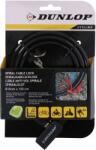 Dunlop Kerékpár zsinór rögzítő Dunlop 150 cm 8 mm spirál fekete fogantyúval (8711252563756)