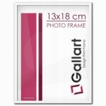 Gallart Fotókeret Fehér 13x18 CM 2x1, 5 CM Mdf 2 féle (Gallart MDF B 13x18 cm)