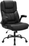 FDY Scaun Directorial Piele Ecologica Galaxy Negru