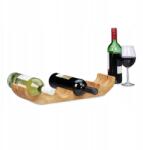 Relaxdays Bambusz bortartó, 6 palack, rd0244 (3118200178511)