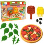 Happy Kiddo Gyurma torta Pizza sütemény plasztikus massza gyurma színek (Ciasto masa pizza)