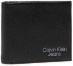 Calvin Klein Portofel pliabil de piele, Calvin Klein Jeans, Negru, 10.5 x 9 x 2 cm (K50K508902-BDS)