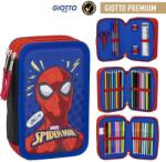 Spiderman Penar copii 3 etaje, Spiderman, Complet echipat, 20 x 13 x 7 cm (CEP2700001257) Penar