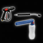 MMaxima High Performance profi 90cm mosópisztoly + 2L hablándzsa készlet (Kew Csatlakozóval)