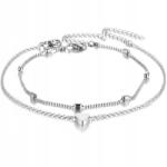  Egyszerű szerelmi bokalánc ezüst KP-36650