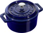 Staub Oală Mini Cocotte 250 ml albastră de fontă (40510-262-0)