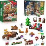  Adventi naptár építőkockákkal Játékok építőkockák gyerekeknek Karácsonyi ajándék (10164)