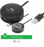UGREEN Hub 4IN1 4X Usb-a 2.0 480MB/S Számítógéphez 1M Nagy Sebességű Csatlakozó (025619)