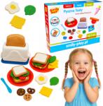 Smily Play Gyurma szett sütemény plasztikus massza kreatív szett finom pirítós (ASPS83962)