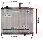 VAN WEZEL Radiator, racire motor VAN WEZEL 82002170 (82002170) - fixbox