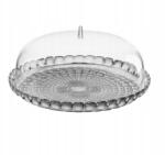 Guzzini Tiffany Guzzini - Patera sütemény fedővel ⌀ 36 cm, antracit (19950092)
