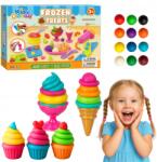 Happy Kiddo Gyurma sütemény massza borotva sütemény plasztikus massza gyurma Jégkrém (Ciasto masa lody)