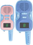 Lamax Walkie Talkie rövidhullámú adóvevők gyerekeknek 8csatornás Led zseblámpa cserélhető panelek (LXVYMTALKIDLA)