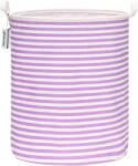 UMA Organizer Tárolókosár Tágas Csíkos Rózsaszín 40 x 40 x 50 CM (356724645234)