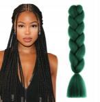 IS Szintetikus Haj Színes Copfok A23 Zöld (by-beauty)