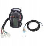  LCD Kilométer Számláló Motorkerékpárokhoz Quad LCD Led Sebességmérő 6 Sebességes (QC04914)
