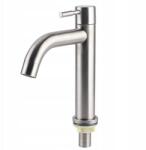  Mosdó Csaptelep Rozsdamentes Acél Hullám Steely (DKNAL8430)