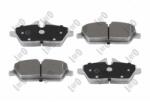LORO set placute frana, frana disc LORO 231-01-120 (231-01-120)